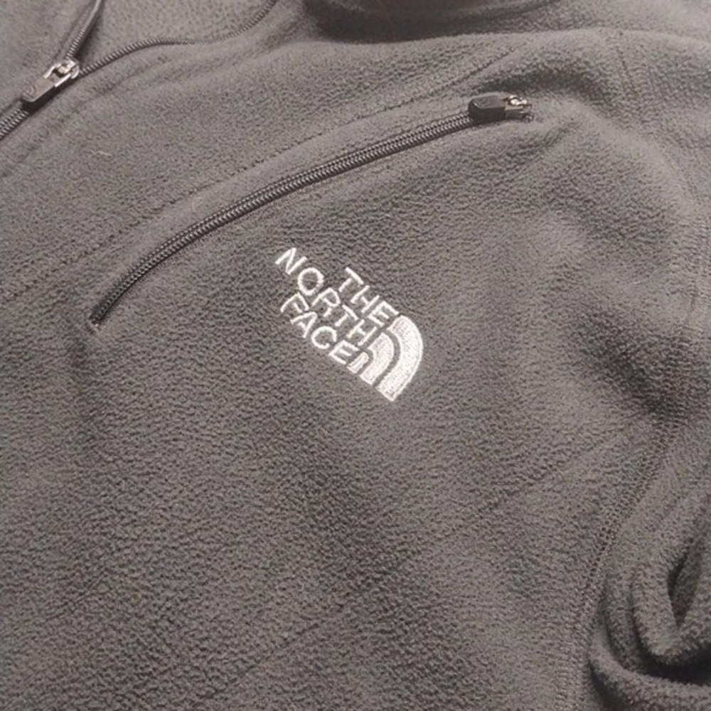The North Face Men's XL Flight Series 1/4 Zip Fleece Pullover Sweatshirt Dk Gray - Picture 9 of 9